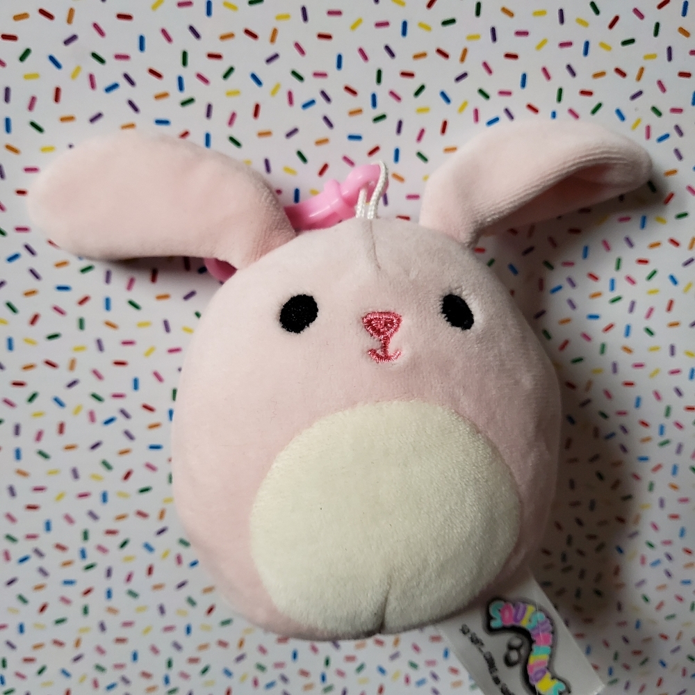 Open Eye Bop clip squishmallow